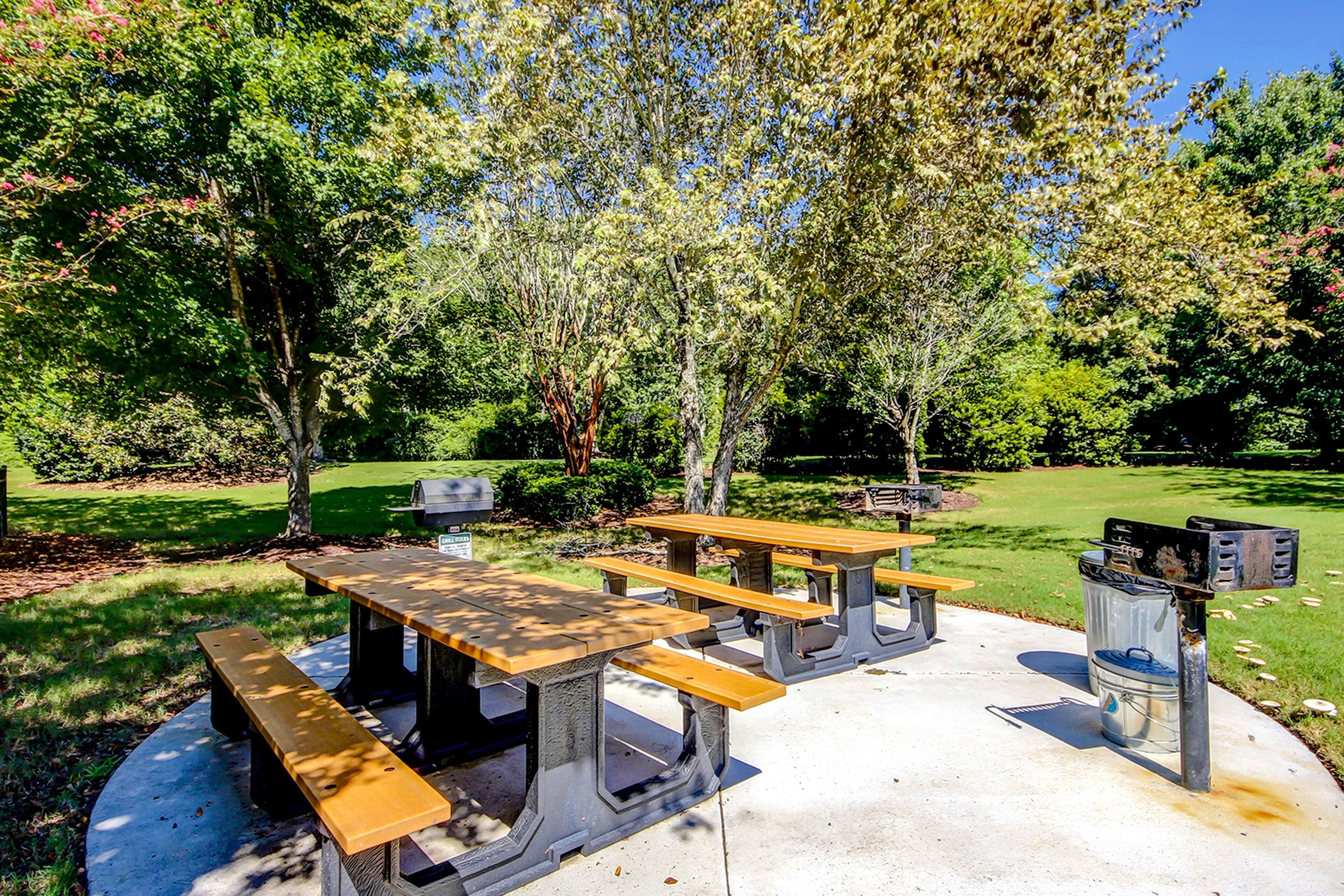 Opções para refeição ao ar livre