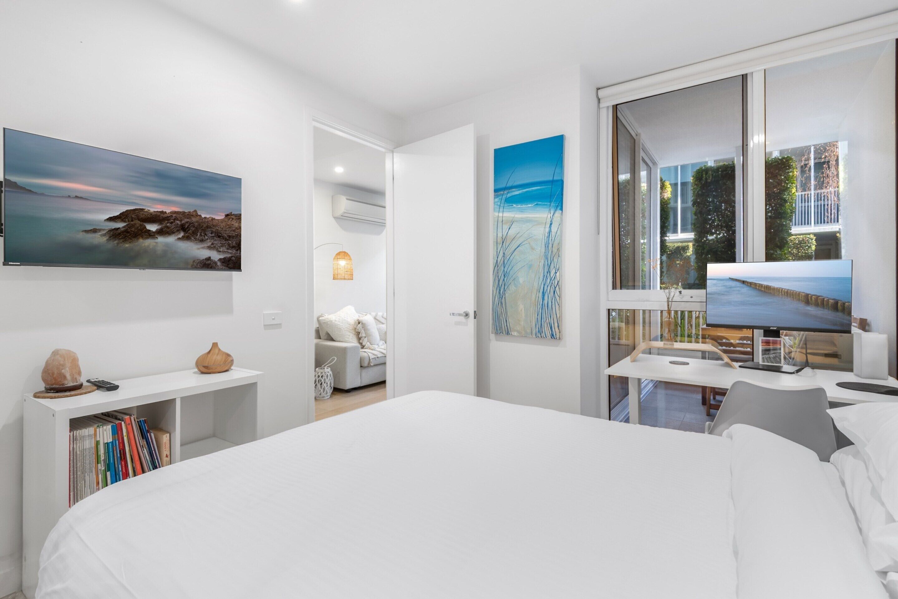 Appartement | 1 chambre, espace de travail pour ordinateur portable