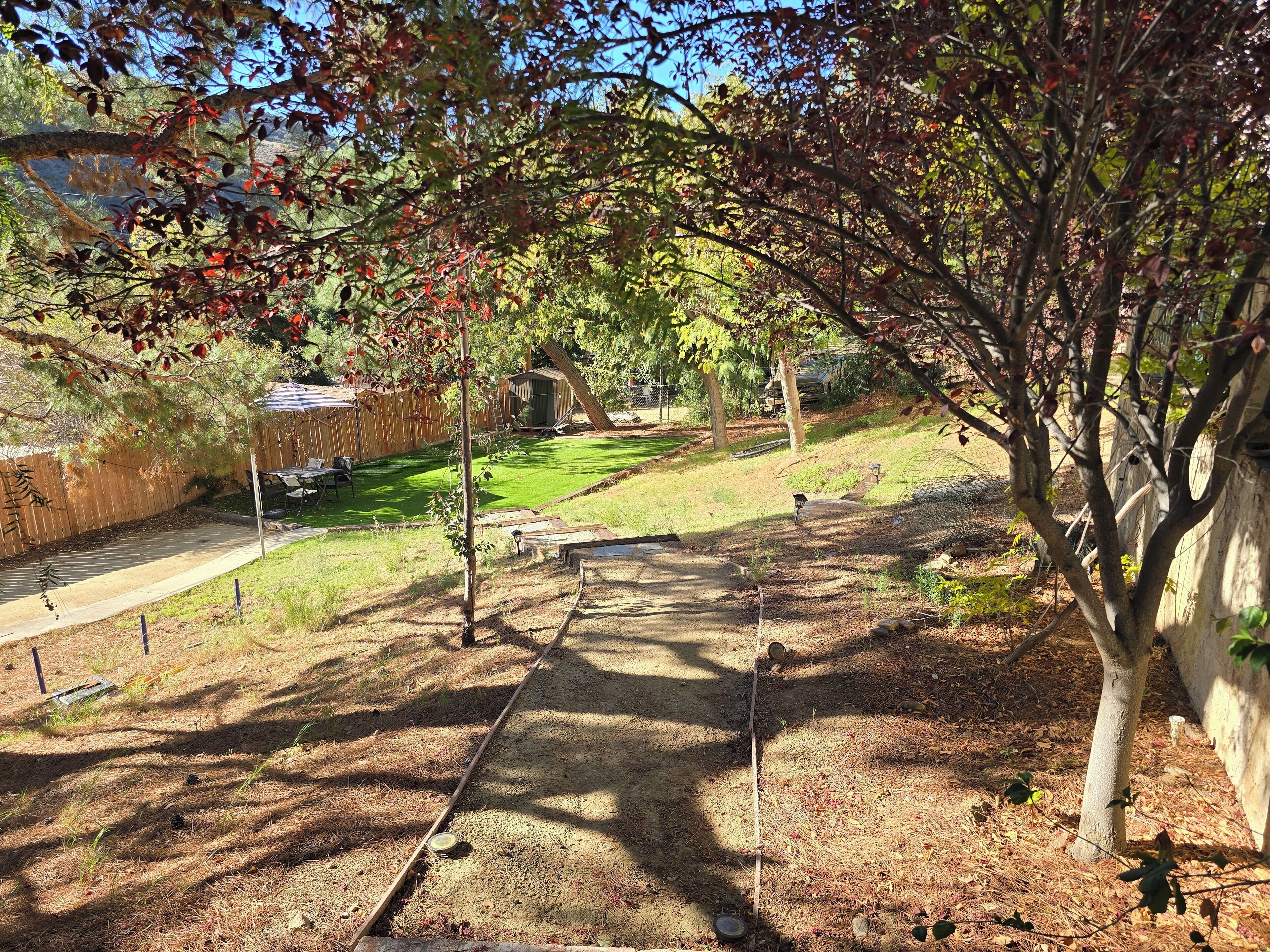 Overnattingsstedets uteområder