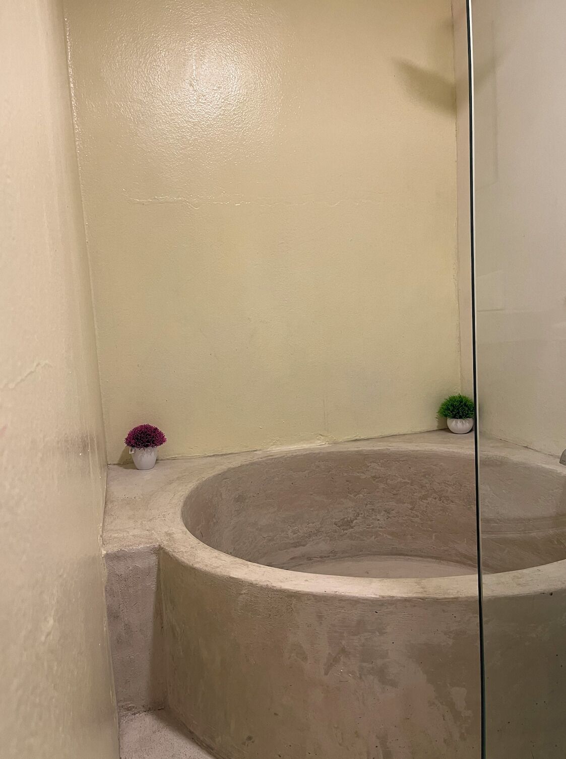 Loft clásico, patio, vista al jardín | Baño