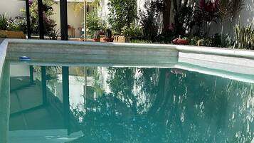 Loft clásico, patio, vista al jardín | Terraza o patio