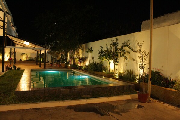 Alberca al aire libre