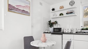 Apartment | Private kitchen | Cookware/dishes/utensils - Chic Urban Paddington Escape (Sydney)