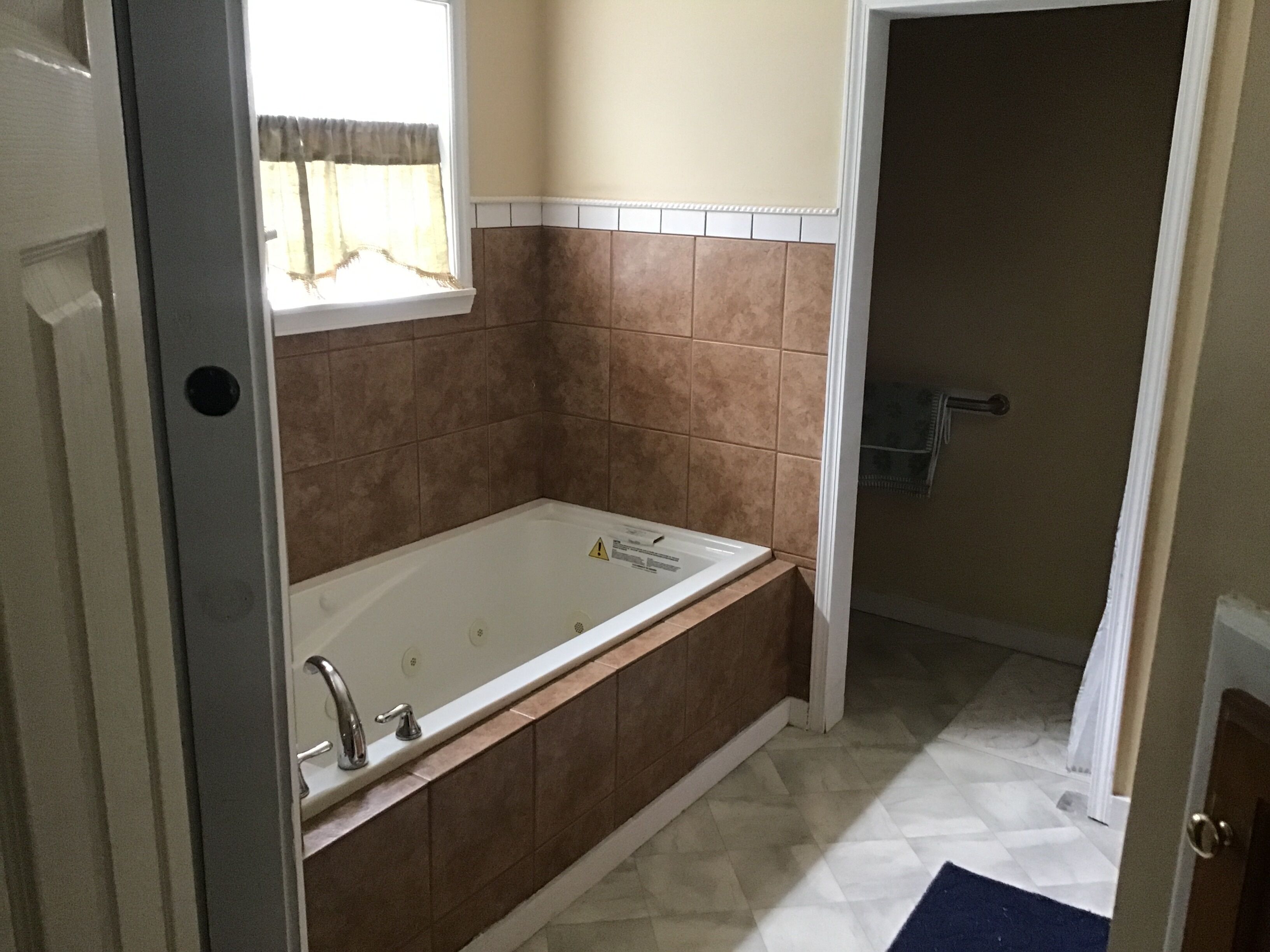 Towels, soap, toilet paper