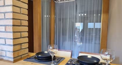 Lindo loft decorado centro com garagem