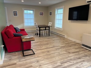 TV - New construction home within walking distance to the beach, park and amenities. (Bar Harbor)