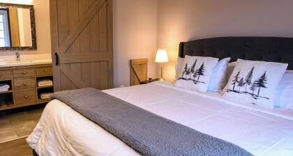 Luxury rooms, brewery, and restaurant with local dishes and Newfoundland views