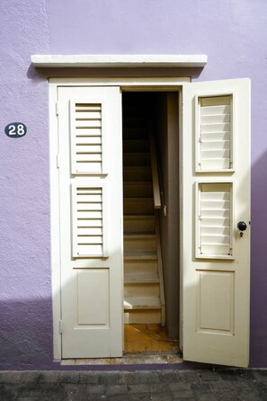 Exterior detail - Stylish Private Studio in Historic Pietermaai #28 (Willemstad)