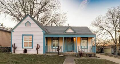 Vintage Rodeo style home in historic Downtown Weatherford TX.