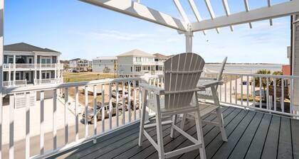 Jewel of Ocean Isle- Steps to Beach, Private pool,6-pass golf cart incl
