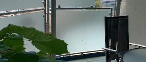 Double Room, Balcony, City View | Outdoor dining