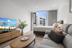 House | Living room - Fremantle Coast Studio - Beach at Your Doorstep (Perth)