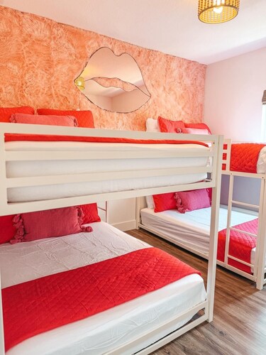 The ultimate pink getaway for bachelorette parties and girls’ trips!