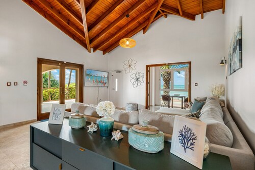 Luxury Oceanfront Villa near The Ritz  Pool & Stunning Views