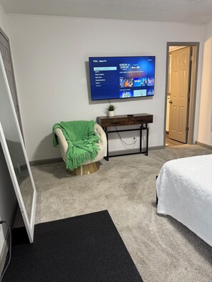 1 chambre, fer et planche à repasser, Wi-Fi, draps fournis