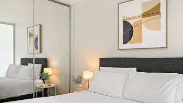 Apartment | 1 bedroom, iron/ironing board, bed sheets