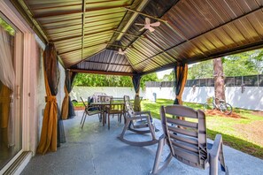 Udendørs spisemuligheder