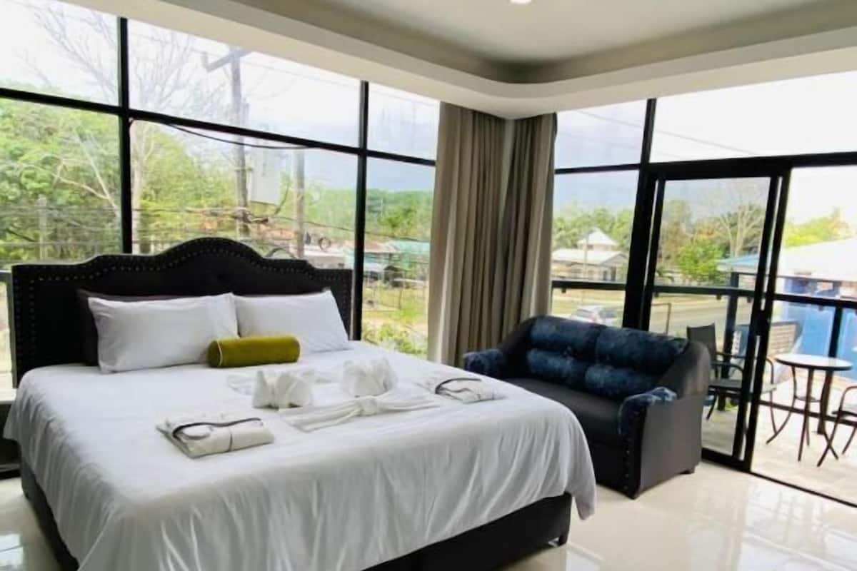 Comfort Double Room, Balcony | In-room safe, laptop workspace, blackout curtains, soundproofing