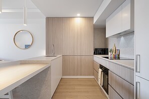 Apartment | Private kitchen | High chair, cookware/dishes/utensils