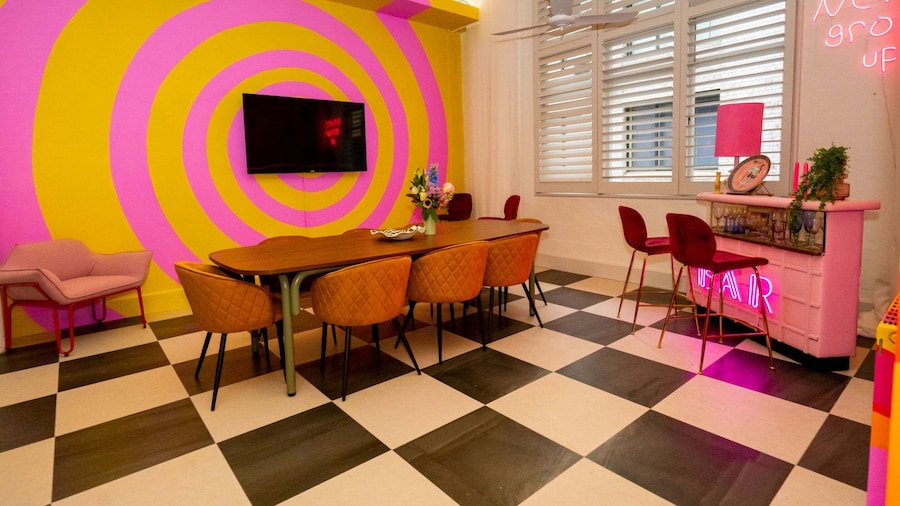 Fun and Cheeky 70s Styled City Apartment