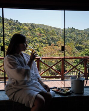 Romantic Bungalow, Mountain View (Com Jacuzzi) | Free WiFi - Azzuro Hotel (Baturite)