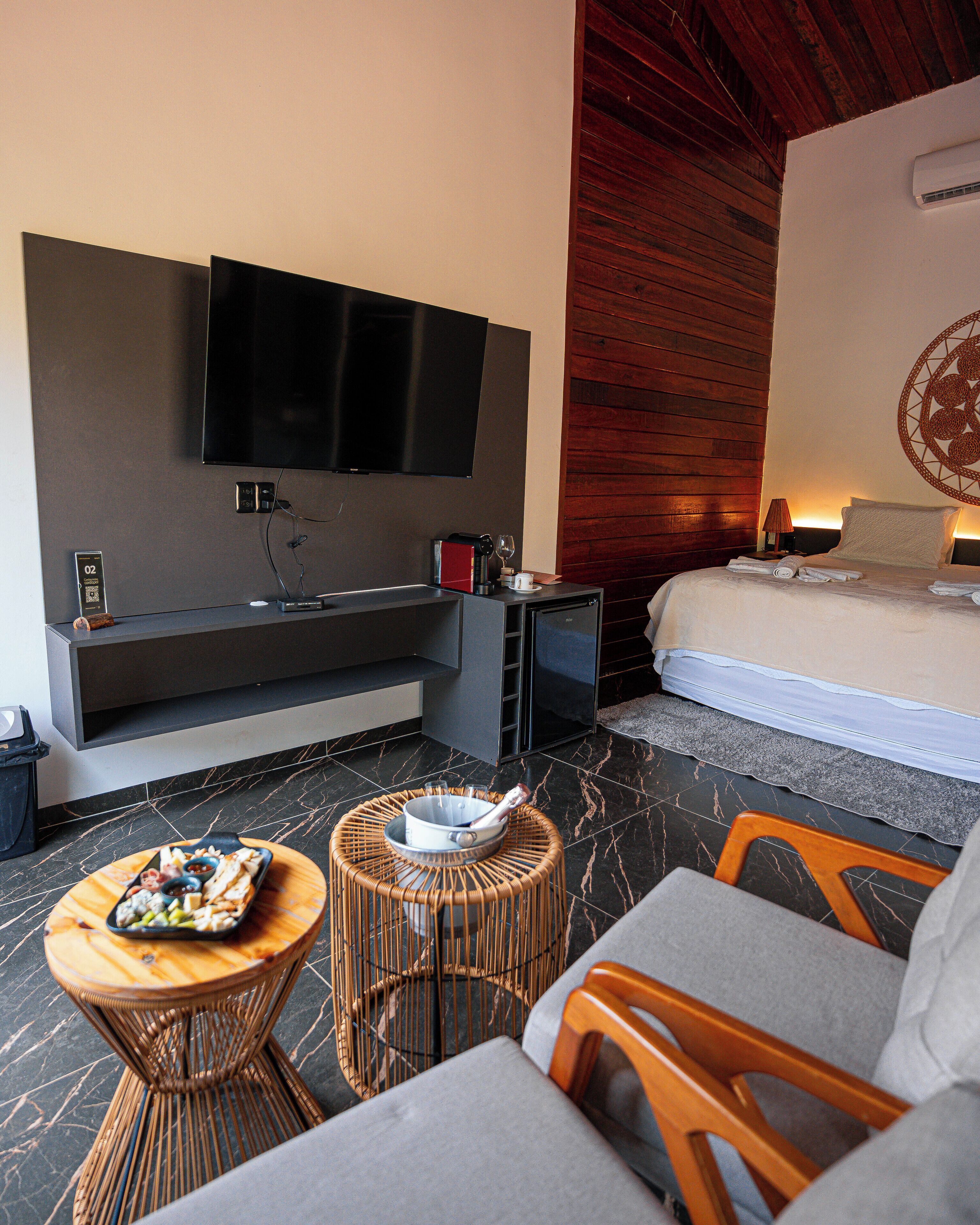 Bungalow – romantic, fjellutsikt (Com Jacuzzi) | Wi-fi (inkludert)