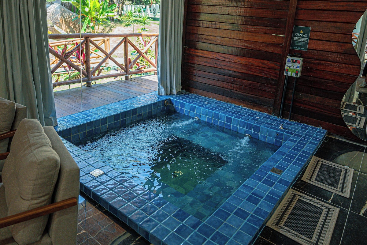 Stuga Premium (Com Jacuzzi) | Gratis wi-fi