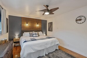 4 soverom, strykejern/-brett, wi-fi og sengetøy