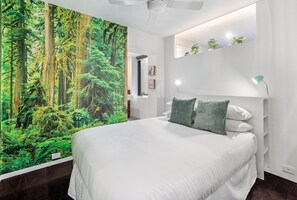 Leilighet | 2 soverom, strykejern/-brett og sengetøy