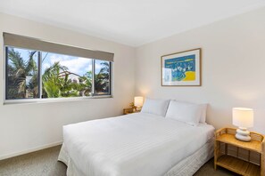 Apartemen | 3 kamar tidur, setrika/meja setrika, dan seprai linen