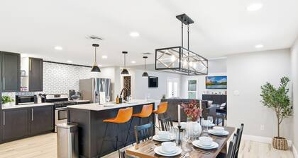 Walk to Rose~Sleeps 9~Coffee Bar~WIFI~Games+Toys