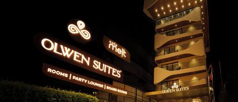 Fassade der Unterkunft