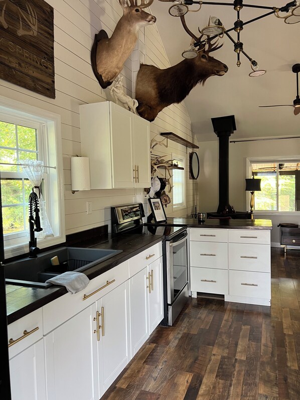 Microwave, oven, stovetop