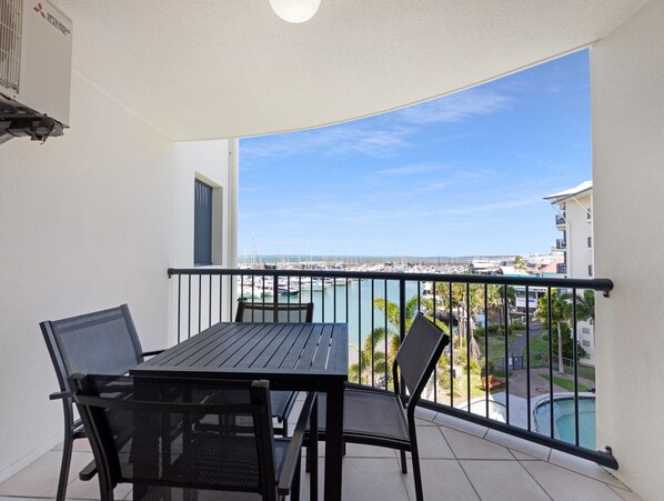 Apartment | Balcony - Beachside Retreat in Urangan Mantra Resort (Hervey Bay)