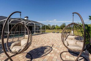 Terrace/patio - Denali Ranch | Private Pool + Hot Tub (Sarasota)