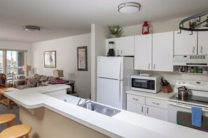 Fridge, microwave, oven, stovetop - Cozy 2BR condo in Telluride with stunning mountain views, perfect for 4 guests (Telluride)