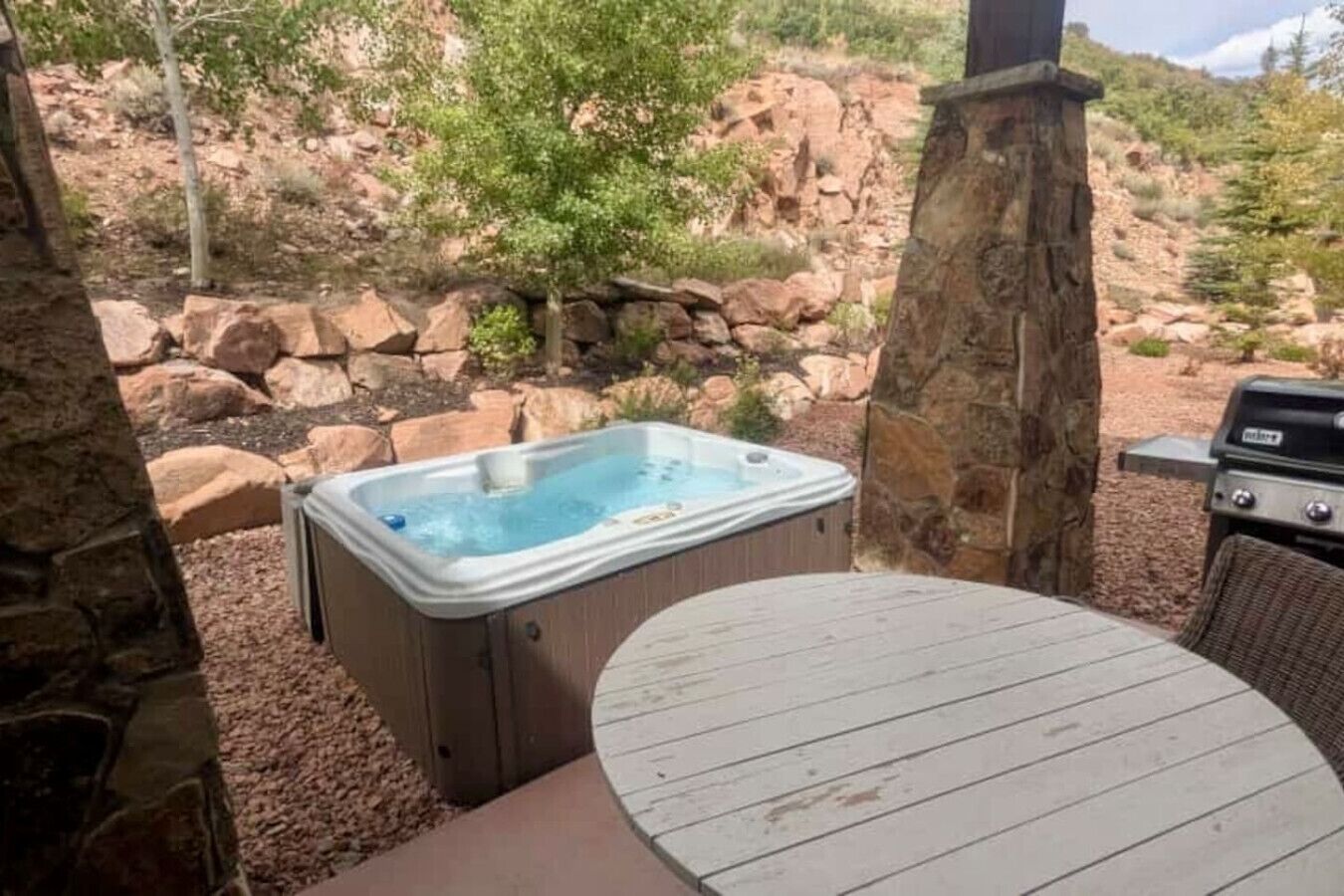 Bañera de hidromasaje exterior