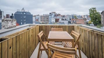 Comfort Apartment, City View | Terrace/patio