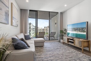 Apartment | Living area - Cosmopolitan 1-bed - Fremantle Beach Front (Perth)