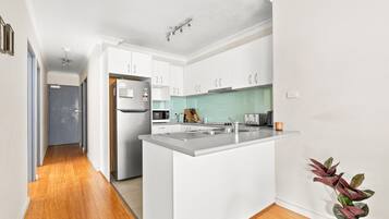Apartment | Private kitchen | High chair, cookware/dishes/utensils