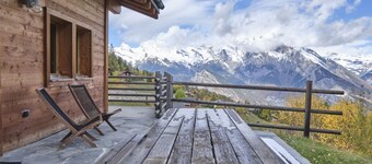 Beautiful Luxury Chalet Veyon With Incredible Views
