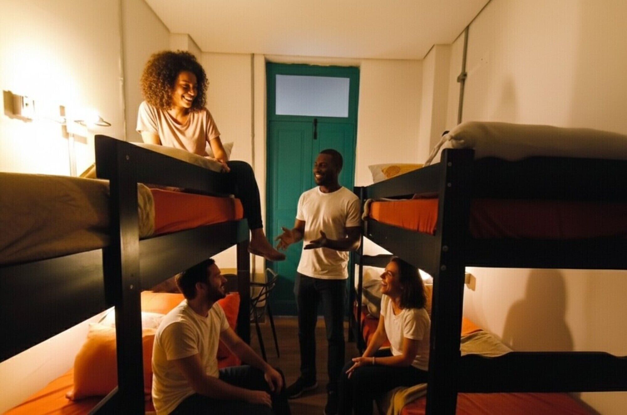 1 - Dormitório compartilhado misto - Térreo | Bộ đồ giường kháng dị ứng, truy cập Internet không dây miễn phí 