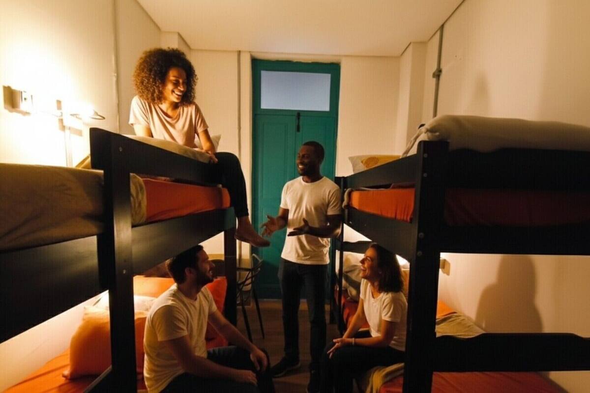 1 - Dormitório compartilhado misto - Térreo | Biancheria da letto ipoallergenica, Wi-Fi gratuito, lenzuola