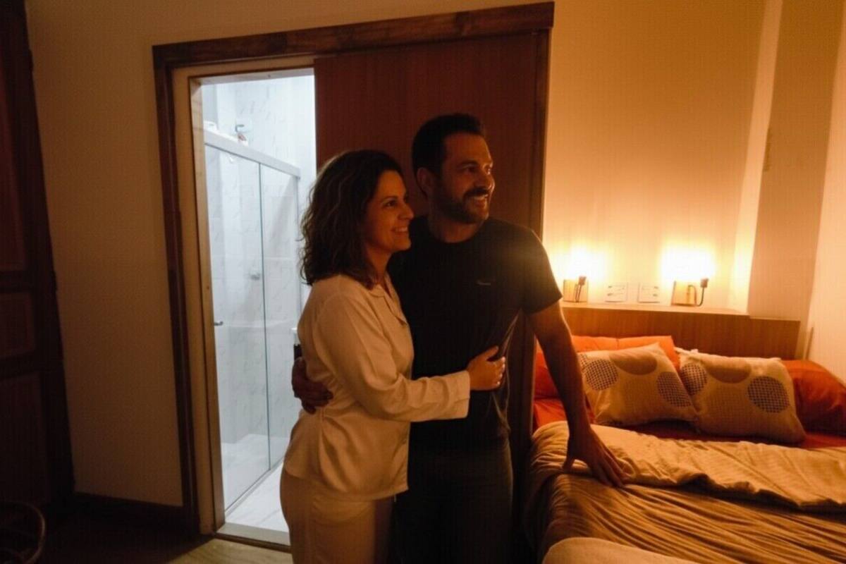 6 - Quarto casal conforto - 2 andar | Biancheria da letto ipoallergenica, Wi-Fi gratuito, lenzuola