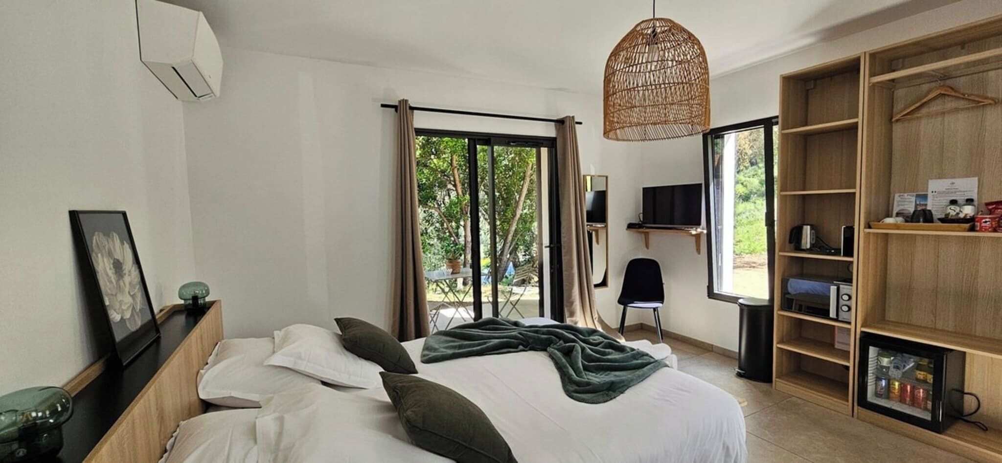 2 chambres, Wi-Fi gratuit, draps fournis