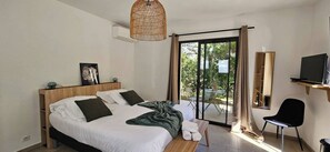 2 chambres, Wi-Fi gratuit, draps fournis