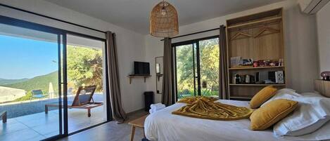 2 chambres, Wi-Fi gratuit, draps fournis