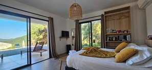 2 habitaciones, wifi gratis y ropa de cama 
