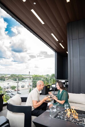 Enceinte de l’hébergement