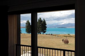 Blick von der Unterkunft